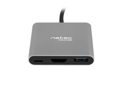 Multi Port Fowler mini USB-C PD, USB 3.0, HDMI 4K Natec