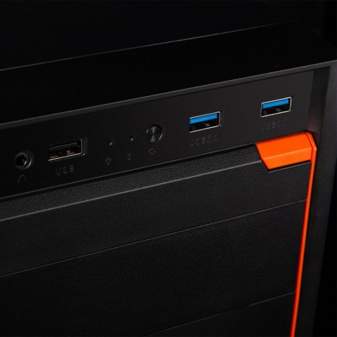 Obudowa komputerowa J23 midi tower ATX USB 3.0 x 2 Czarna Logic Concept