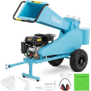 Rozdrabniacz rębak spalinowy do gałęzi krzewów śr. 7 cm 7 KM Hillvert