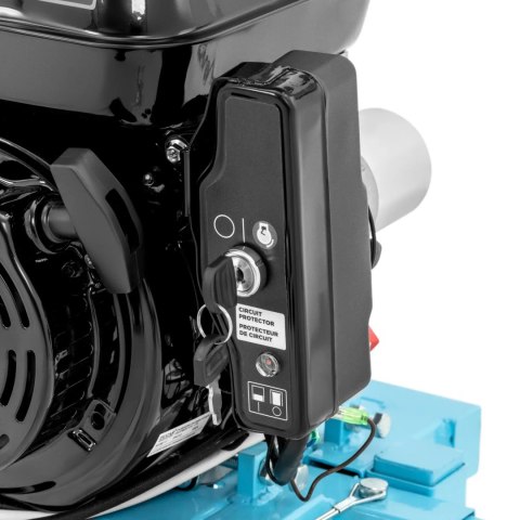 Rozdrabniacz rębak spalinowy do gałęzi krzewów śr. 7 cm 7 KM Hillvert