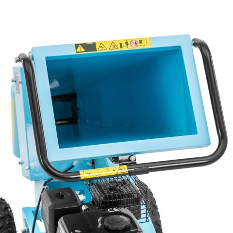 Rozdrabniacz rębak spalinowy do gałęzi krzewów śr. 7 cm 7 KM Hillvert