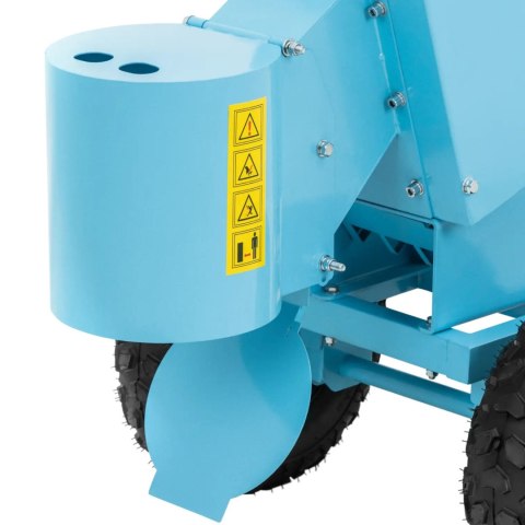 Rozdrabniacz rębak spalinowy do gałęzi krzewów śr. 7 cm 7 KM Hillvert