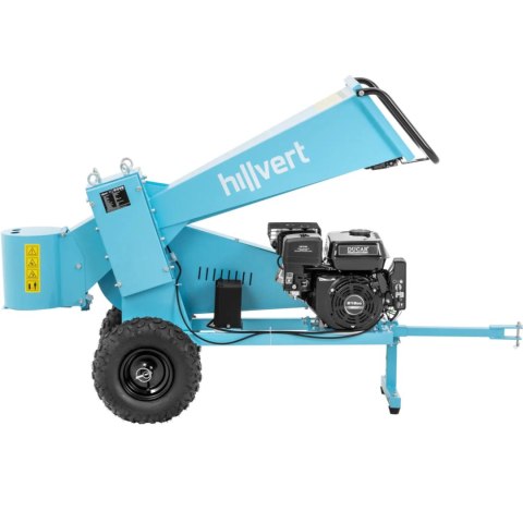 Rozdrabniacz rębak spalinowy do gałęzi krzewów śr. 7 cm 7 KM Hillvert