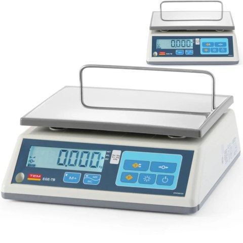 Waga sklepowa z legalizacją M EGE 15 kg 230x300 mm TEM