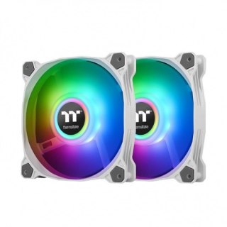 Wentylator - Pure Duo 12 ARGB Sync Radiator Fan 2 Pak biały Thermaltake