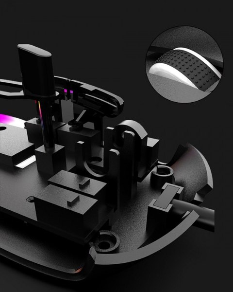 Bezprzewodowa mysz 2w1 (BT/RF)SILENT&RECHARGE Media-Tech