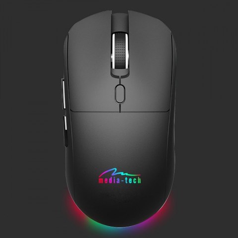 Bezprzewodowa mysz 2w1 (BT/RF)SILENT&RECHARGE Media-Tech