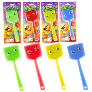 Gumowa Łapka Dla Dzieci Zabawkowa Sztuczne Muchy Mix LEAN TOYS