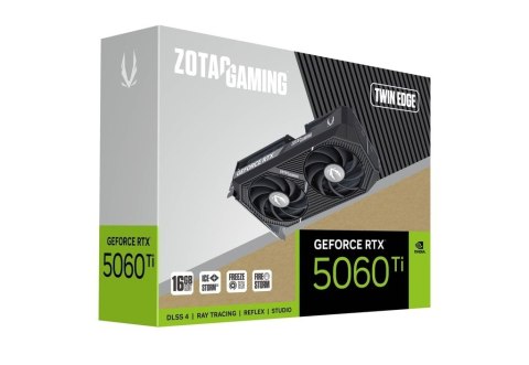 Karta graficzna GeForce RTX 5060 Ti 16GB TWIN EDGE GDDR7 128bit 3DP/HDMI ZOTAC