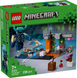 Klocki Minecraft 21274 Spotkanie ze strażnikiem LEGO