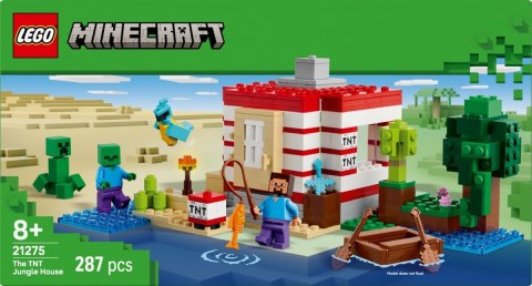 Klocki Minecraft 21275 Dom TNT w dżungli LEGO