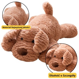 Pluszowa Maskotka Przytulanka Piesek Beżowy 30cm LEAN Toys