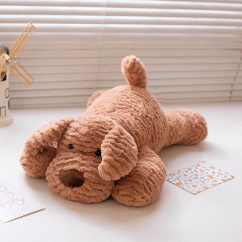 Pluszowa Maskotka Przytulanka Piesek Beżowy 30cm LEAN Toys