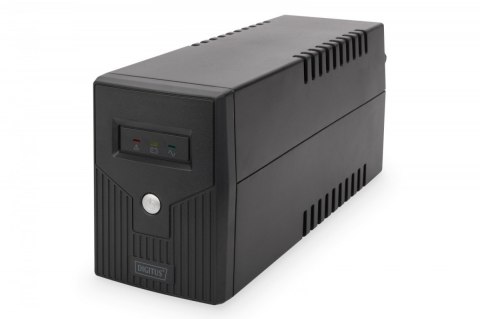 UPS Line-Ineractive LED BASIC, 600VA/360W, 1x12V/7Ah, AVR, 2x Schuko CEE 7/3 Digitus