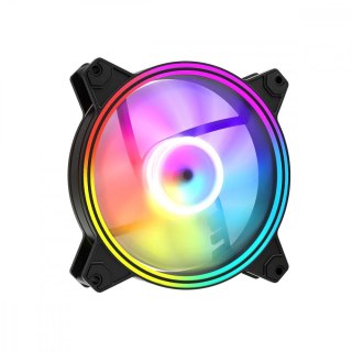 Wentylator ARGB 120x120x25 czarny MODECOM