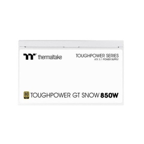 Zasilacz ToughPower GT 850W Gold modular ATX3.1 Snow Thermaltake