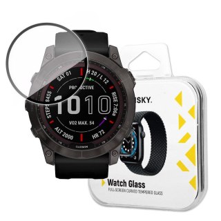 Hybrydowe szkło ochronne do Garmin Fenix 7X czarny WOZINSKY