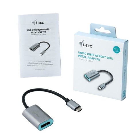 Adapter USB-C 3.1 Display Port 60 Hz Metal I-tec