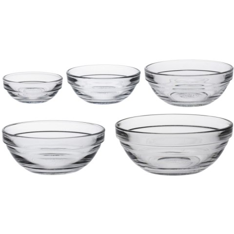 Miseczka salaterka transparentna GIGOGNE 310 ml - zestaw 6 szt. Duralex