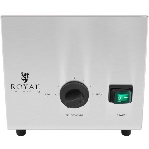 Podgrzewacz elektryczny do sosów czekolady z dozownikiem 4.5 l 500 W Royal Catering