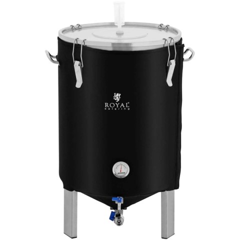 Pojemnik kocioł fermentacyjny fermentator do piwa wina z izolacją 0-40C 60 l Royal Catering