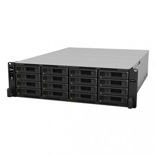 Serwer NAS RS4021xs+ 16x0HDD 16GB Xeon D-1541 4x1GbE 2x10GbE 3U 2xPCI-E Synology