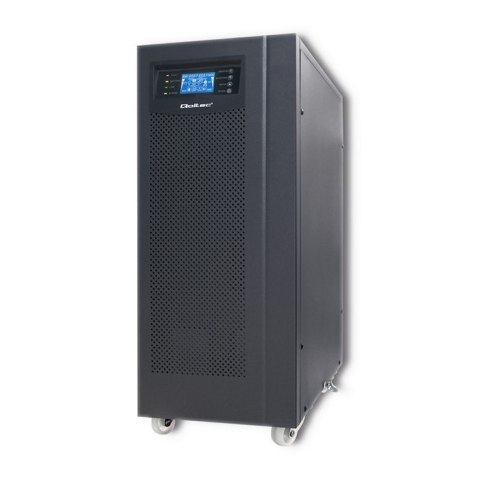 Zasilacz awaryjny UPS, on-line, czysta fala sinusoidalna, 10kVA, 8kW, LCD USB Qoltec