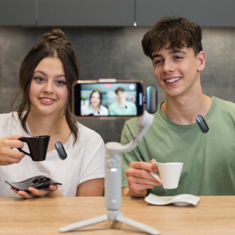 Bezprzewodowy mikrofon 2 sztuki TX-301 Technaxx Deutschland GmbH & Co. KG