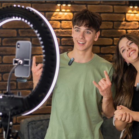 Bezprzewodowy mikrofon 2 sztuki TX-301 Technaxx Deutschland GmbH & Co. KG