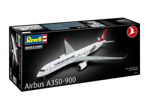 Model plastikowy Samolot Airbus A350-900 Turkish Air 1/144 Revell