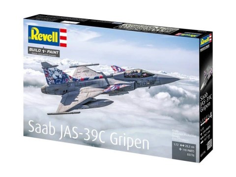 Model plastikowy Samolot SAAB Jas 39C Gripen 1/72 Revell