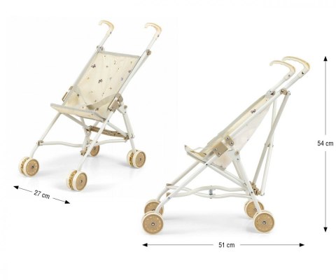 Wózek dla lalek Julia Nature Milly Mally