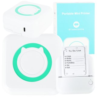 Drukarka mini termiczna do zdjęć notatek kieszonkowa bluetooth Kik Sp. z o. o. Sp. k.