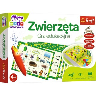 Gra edukacyjna dla dzieci Zwierzęta Magiczny ołówek Trefl 02111 Trefl Gry