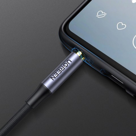 Kabel przewód audio mini jack 3.5mm - mini jack 3.5mm 1m - szary UGREEN