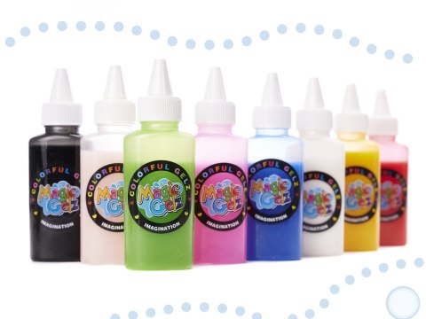 Klej żel kryształowy 3D crystal glue kreatywny zestaw w wiaderku 26el. Kik Sp. z o. o. Sp. k.