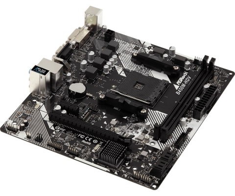 Płyta główna B450M-HDV R4.0 AM4 2DDR4 VGA/DVI/HDMI/M.2 uATX ASRock
