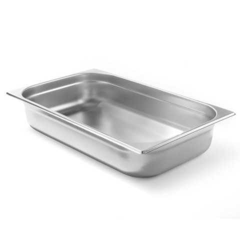 Pojemnik GN 1/1 wys. 100 mm ze stali nierdzewnej - Hendi 800133 Hendi