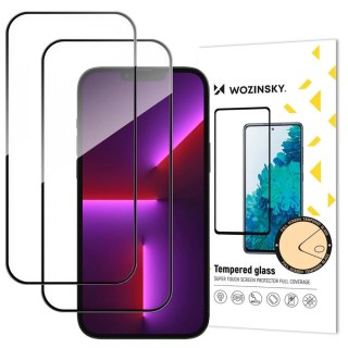 Szkło hartowane na iPhone 17 Pro Max Full Glue Tempered Glass - 2 szt. WOZINSKY