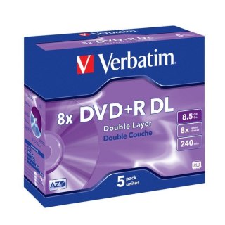 DVD+R (8x) 8.5GB DoubleLayer 5P JC 43541 Verbatim