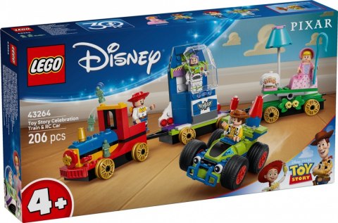 Klocki Disney 43264 Toy Story - Okolicznościowy pociąg i Pan Sterowany LEGO