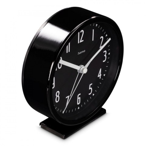 Budzik Skye 11,3 cm Czarny Hama