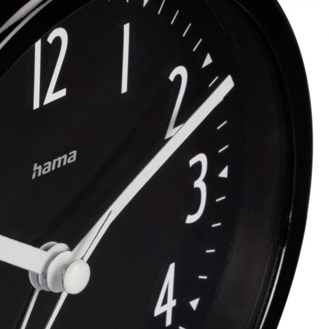 Budzik Skye 11,3 cm Czarny Hama