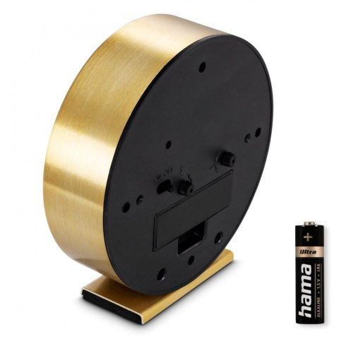 Budzik Skye 11,3cm Złoty Hama