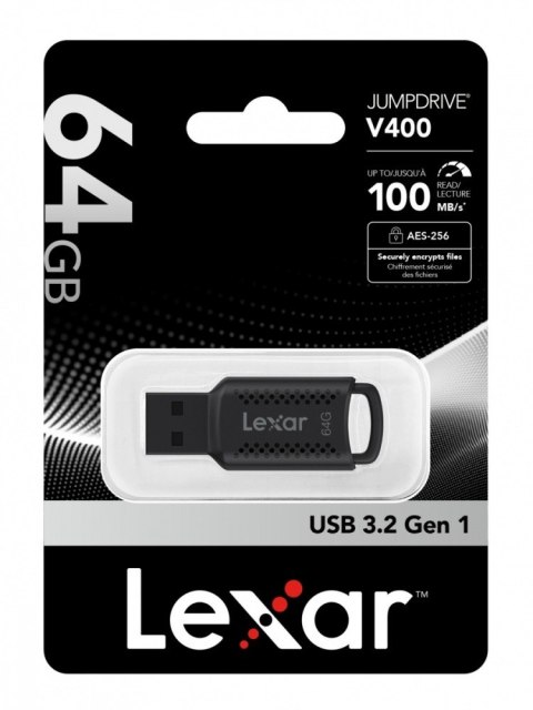 Pendrive JumpDrive V400 64GB USB3.0 100MB/s Lexar