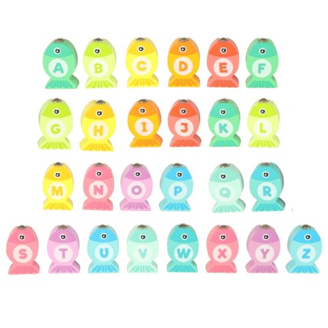 Gra drewniana rybki łowienie rybek na magnes montessori Kik Sp. z o. o. Sp. k.