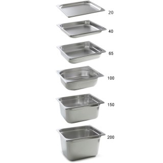 Pojemnik GN 2/1 stal nierdzewna Profi Line wys. 40 mm - Hendi 801147 Hendi