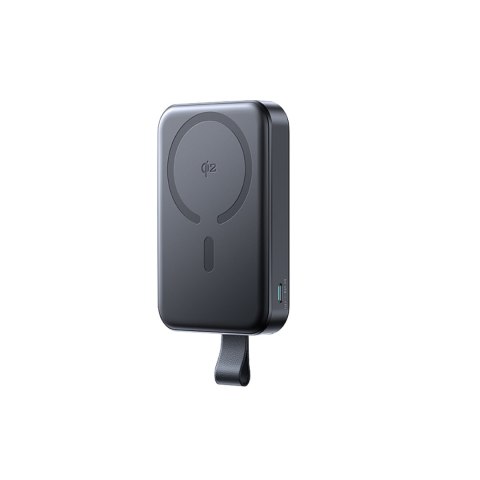 Powerbank 10000mAh 22.5W Qi2 JR-PBM11 MagSafe z podstawką - czarny JOYROOM