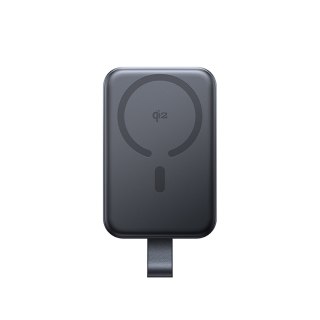 Powerbank 10000mAh 22.5W Qi2 JR-PBM11 MagSafe z podstawką - czarny JOYROOM