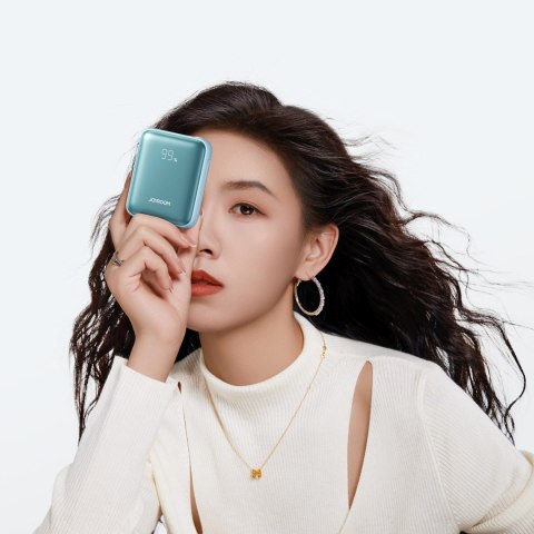 Powerbank 10000mAh 22.5W z wbudowanymi kablami - niebieski JOYROOM